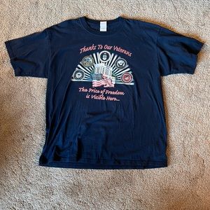 “Thanks for our Veterans” Graphic t shirt